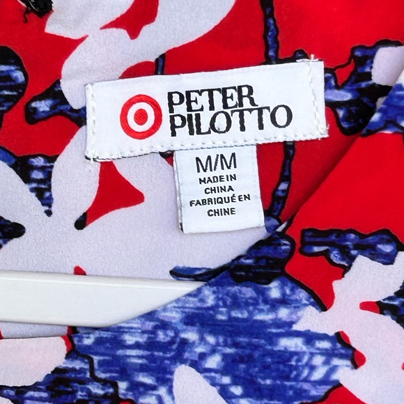 Peter Pilotto & Target Sleeveless Floral & Stripes Dress Size M - Picture 4 of 5